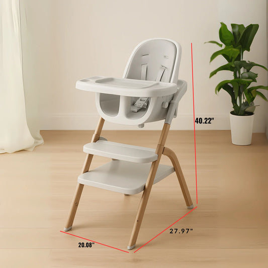 EveryStep™ 6-in-1 Baby High Chair – Grows with Your Child from Infant to Big Kid!