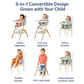 EveryStep™ 6-in-1 Baby High Chair – Grows with Your Child from Infant to Big Kid!